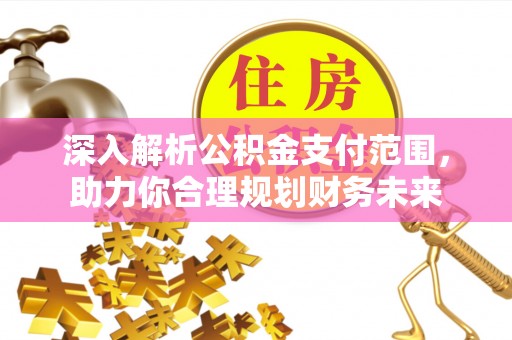 梁子湖深入解析公积金支付范围，助力你合理规划财务未来