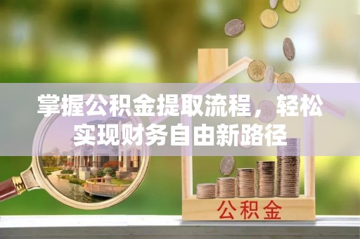 梁子湖掌握公积金提取流程，轻松实现财务自由新路径