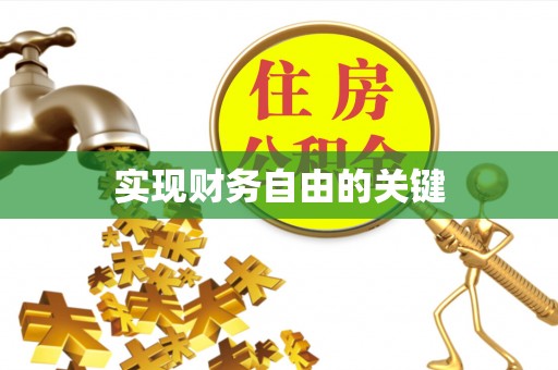 梁子湖实现财务自由的关键